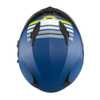 Capacete Texx Fechado Wing Grid Azul Verde Branco Tamanho 58 - Imagem 5