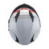 Capacete Texx Fechado Wing Grid Chumbo Vermelho Branco Tamanho 58 - Imagem 5