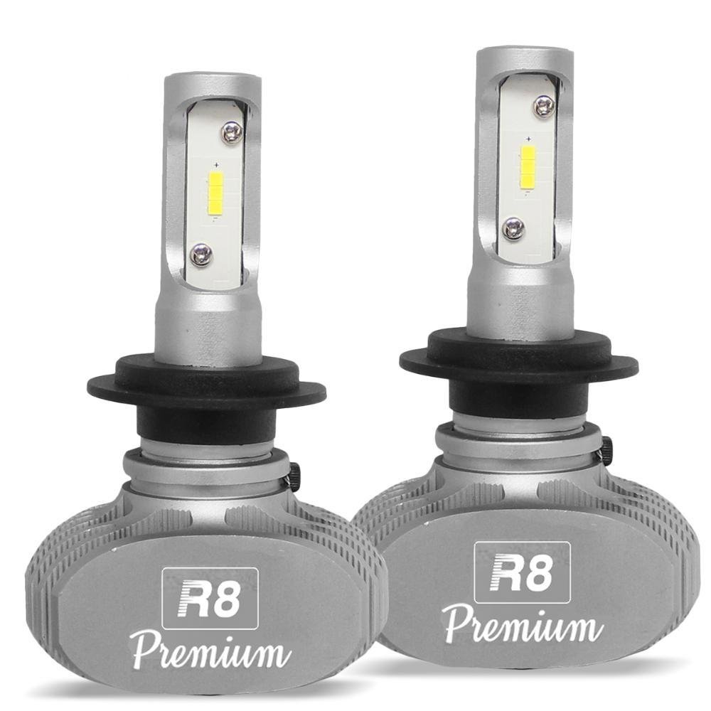 Kit Lâmpada de Led H7 6500k Premium 4000 Lumens 50w-JR8-292833