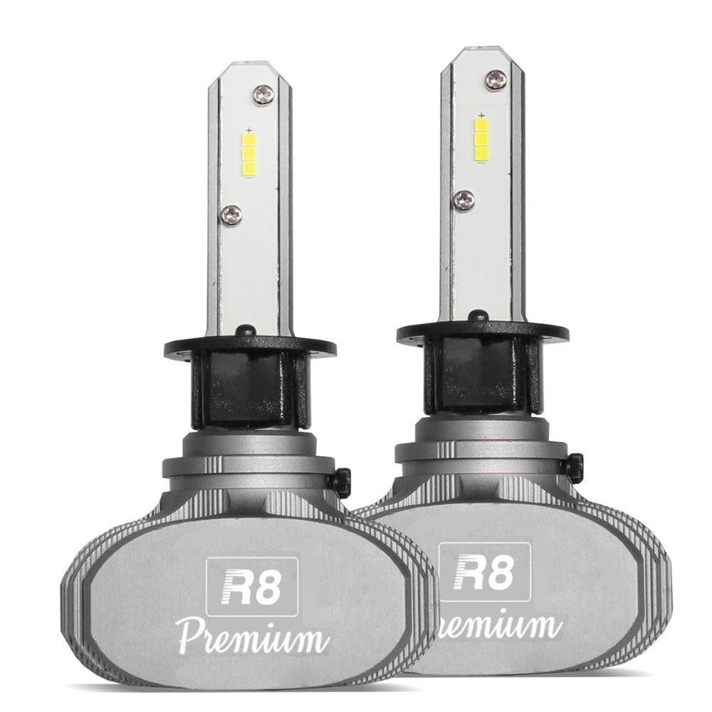 Kit Lâmpada de Led H1 6500k Premium 4000 Lumens 50w-JR8-292814