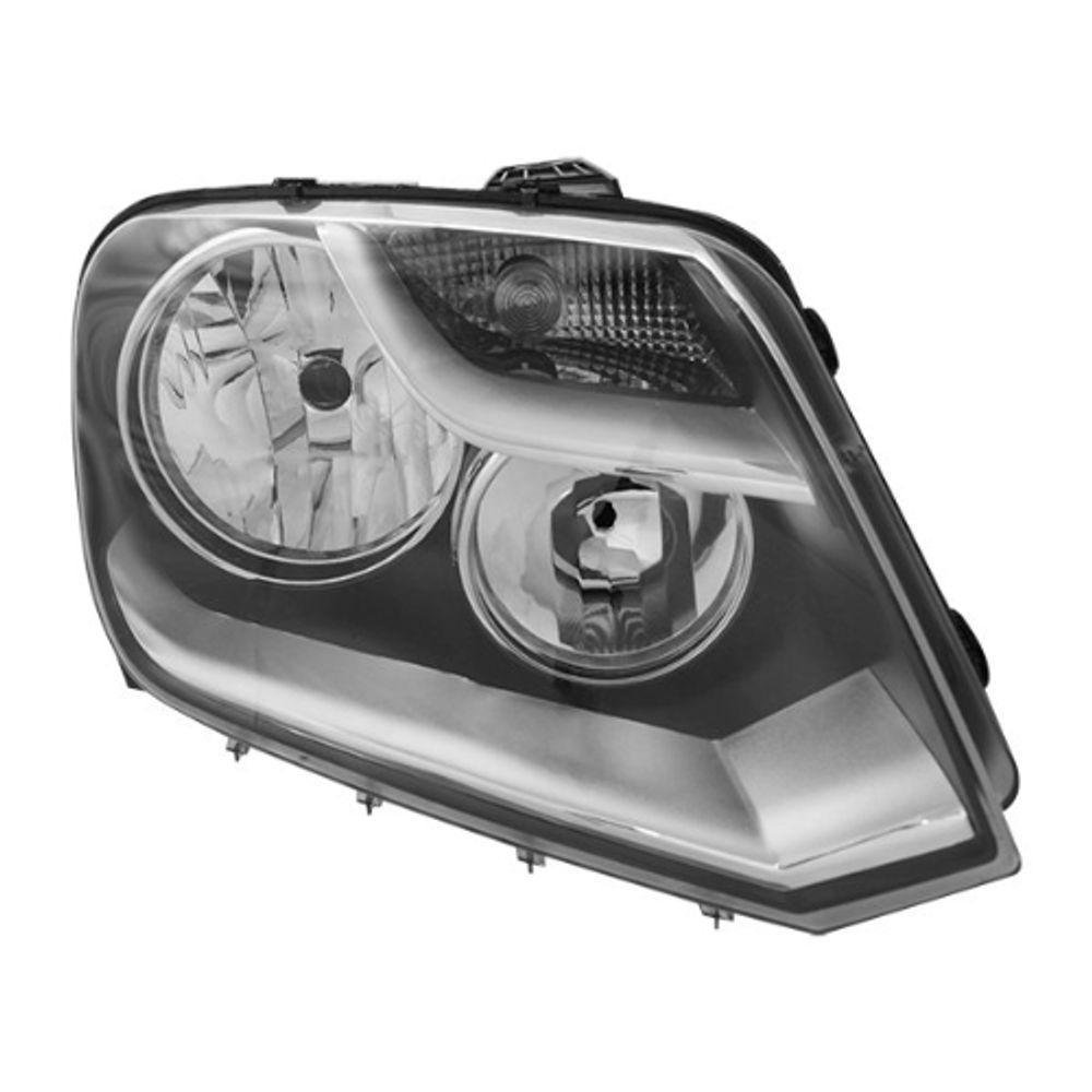 Farol Original Volkswagen Amarok 2010 A 2021 Novo Direito - Imagem zoom