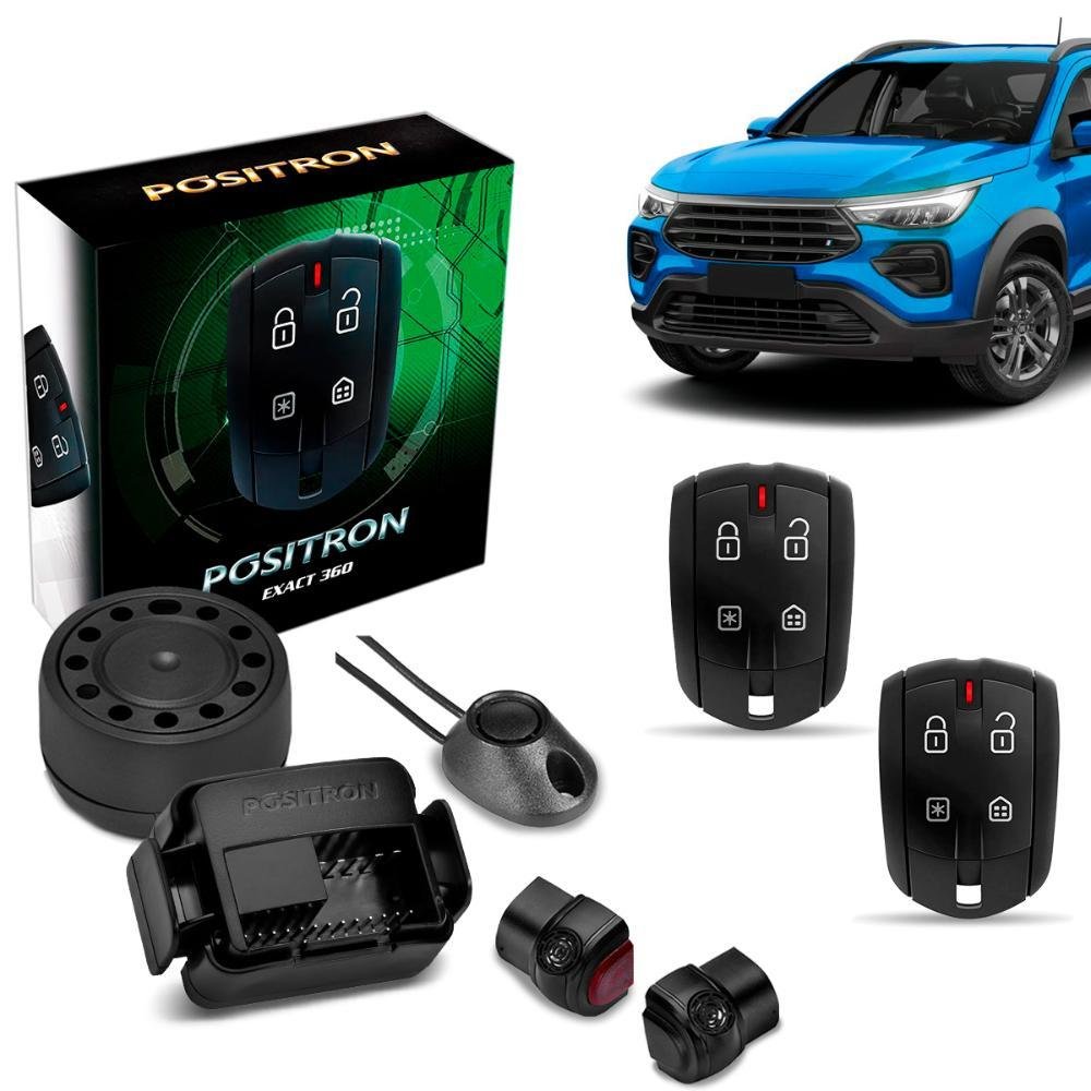 Alarme Automotivo Cyber Exact 360 Universal Positron - Imagem zoom