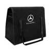 Bolsa Organizadora Porta Malas Logo Mercedes Carpete Preto 20 Litros - Imagem 1