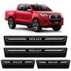 Jogo de Soleira Premium Hilux 2016 a 2020 Elegance 4 Portas - Imagem 1