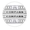 Jogo de Soleira Porta Jeep Compass 2012 a 2019 Resinada Branco - Imagem 2
