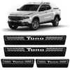 Jogo de Soleira Premium Fiat Toro 2016 a 2020 Elegance 4 Portas - Imagem 1