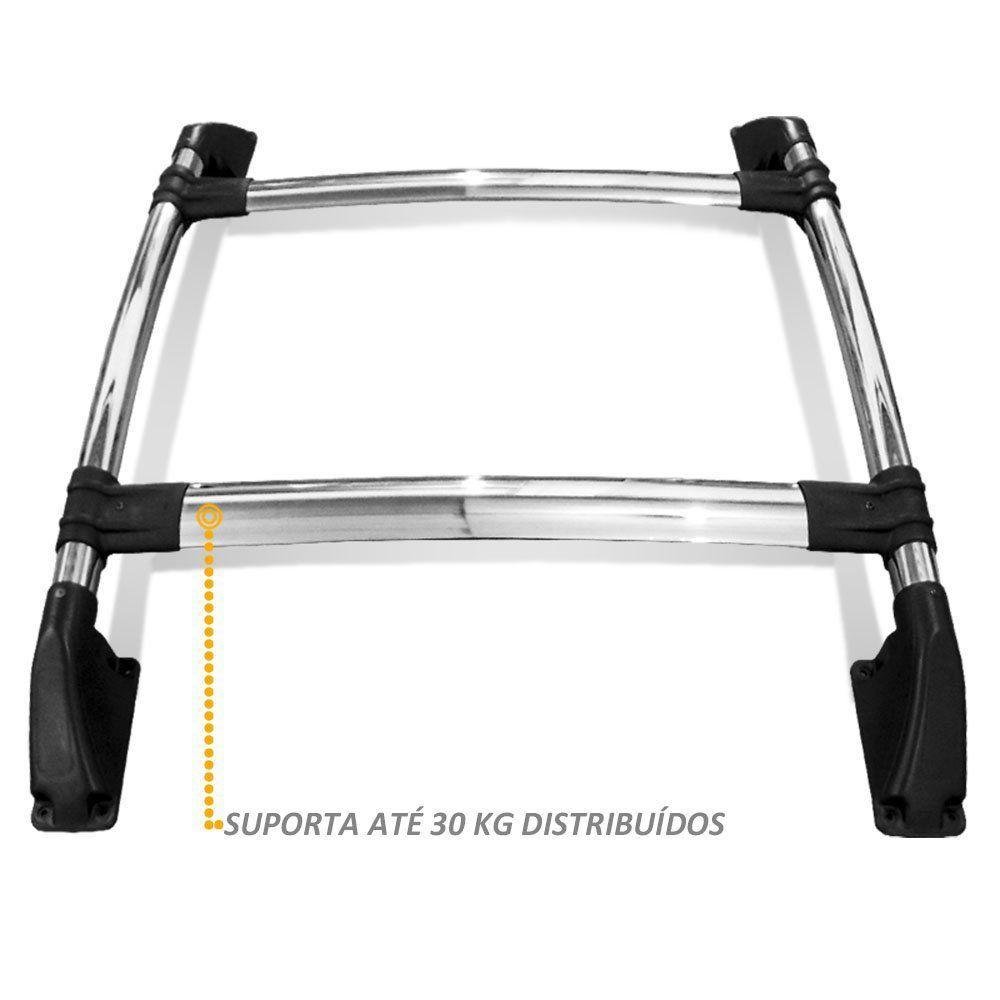 Bagageiro Chevrolet S10 Blazer 95/11 Maleiro Teto SportRack + Rack Travessa  Larga Projecar