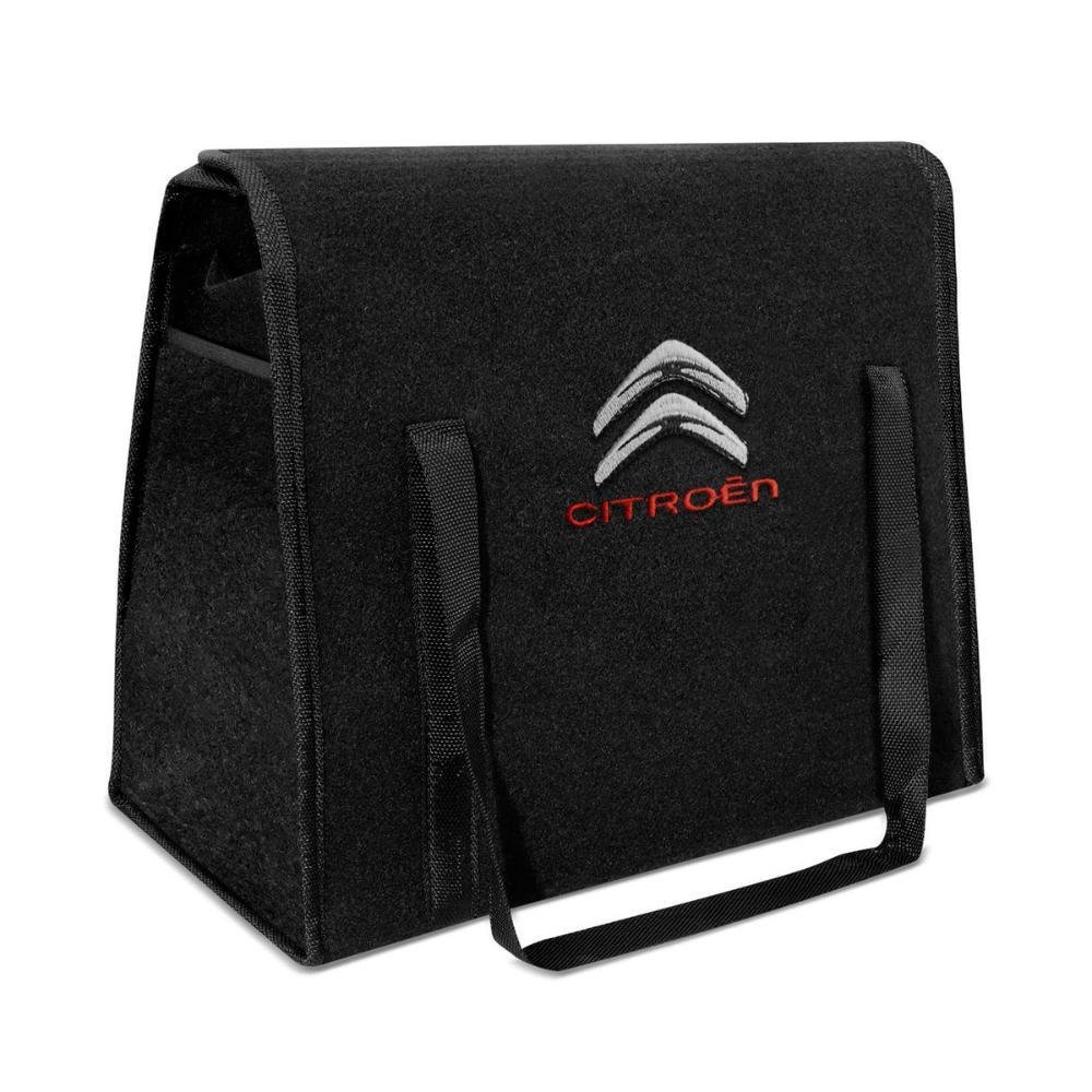 Bolsa Porta Malas Logo Citroen Carpete Pto 20 Lt.s - Imagem zoom