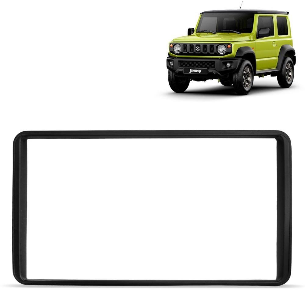 Moldura do Painel 2 Din Jimny 2009 a 2022 Preto - Imagem zoom