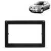 Moldura do Painel 2 Din Megane 2009 a 2020 Preto - Imagem 1