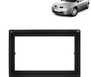 Moldura do Painel 2 Din Megane 2009 a 2020 Preto - Imagem