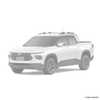 Rack Travessa de Teto Chevrolet Montana 2023 2024 Alumínio Prata - Imagem 5