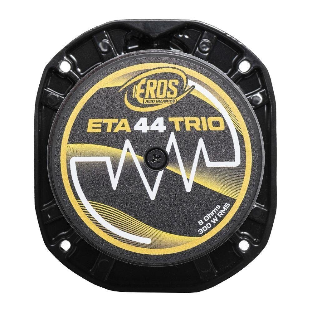 Super Tweeter Eros Eta 44 Trio Aluminio Amarelo - Imagem