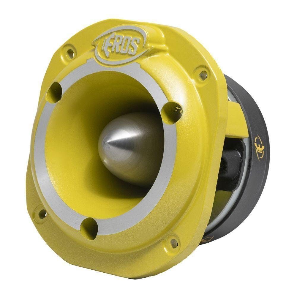 Super Tweeter Eros Eta 44 Trio Aluminio Amarelo - Imagem