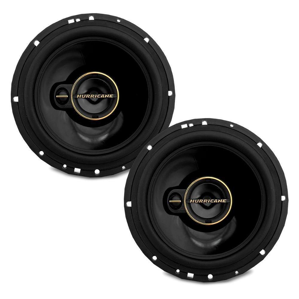 Par Alto Falante 6 Pol A6t 120w Rms Triaxial Linha Aurum Hurricane - Imagem zoom