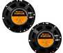 Par Alto Falante 6 Pol A6t 120w Rms Triaxial Linha Aurum Hurricane - Imagem