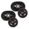 Kit Fácil Alto Falante 6x9 Quadriaxial e 6 Pol Triaxial 300w RMS Premium Bravox - Imagem 1