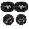 Kit Fácil Alto Falante 6x9 Quadriaxial e 6 Pol Triaxial 300w RMS Premium Bravox - Imagem 4