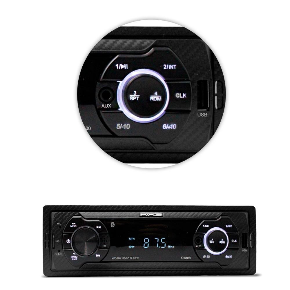 Radio Automotivo Mp3 Player KRC1600R - KX3-572716