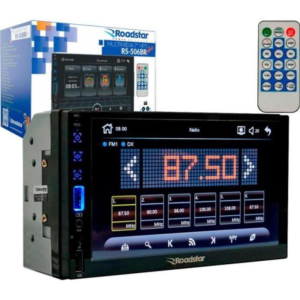 Multimídia  Rs506br Mp5-usb-sd ROADSTAR-616684 - Imagem