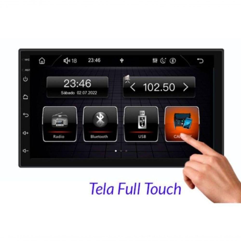 Multimídia  Carplay Mp5 Slim 7" - Rs708Br ROADSTAR-616616 - Imagem