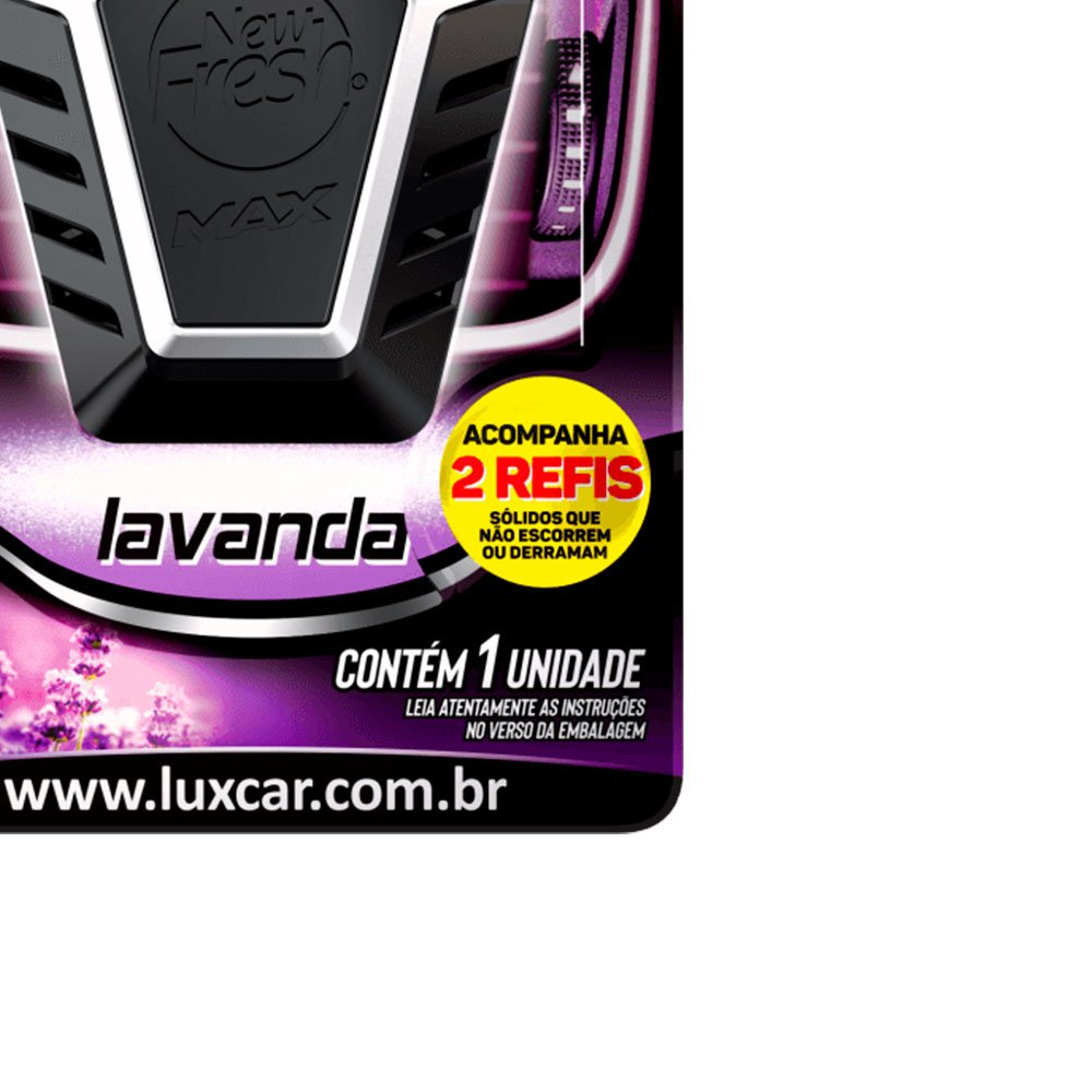 Refil Sólido de Odorizante New Fresh Max Lavanda - Imagem