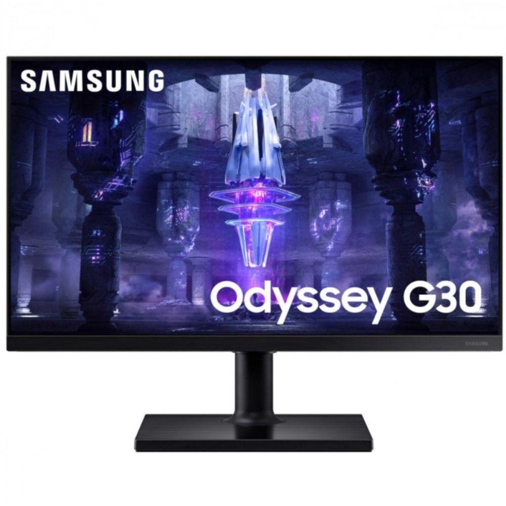 Monitor Samsung Gamer Odyssey G30 24" Fhd 144hz 1ms Freesync Hdmi Inclinaçao - Ls24bg300elmzd - Imagem zoom