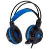 Headset Vx Gaming Taranis V2 P2 Com Microfone Preto E Azul - Imagem 1