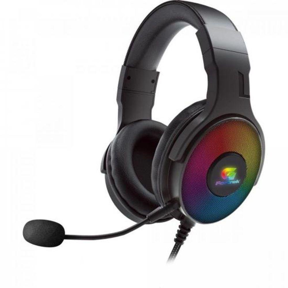 Headset Gamer Rgb Cruiser 7.1 Preto Fortrek G - Imagem zoom