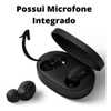 Fones Bluetooth Preto Caixinha Para Moto E7 / E7 Plus - Imagem 5