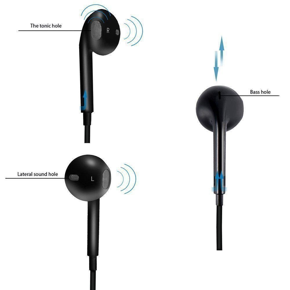 Fone De Ouvido Bluetooth 4.1 Sem Fio Headset Com Microfone - Imagem zoom