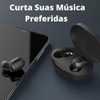 Fones Bluetooth Preto Caixinha Para Smartphone - Imagem 3