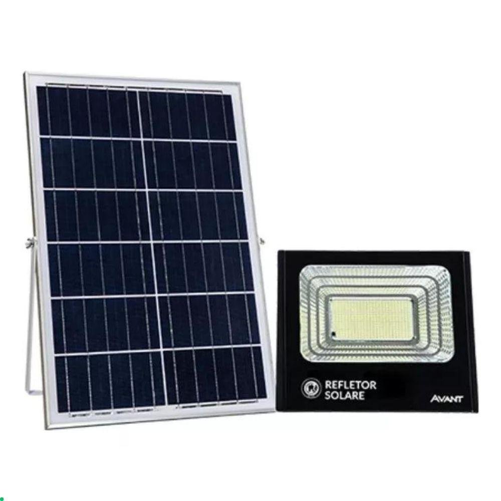 Refletor Led Solar Sensor 200w 6500k 200w - Imagem zoom