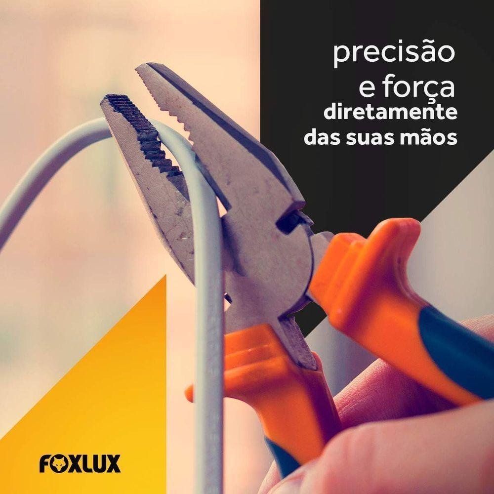 Alicate Universal 8 Polegadas Foxlux - Imagem