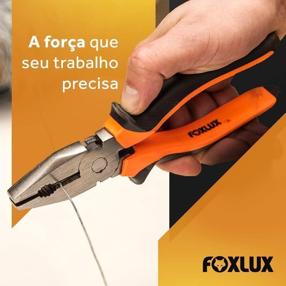 Alicate Universal 8 Polegadas Foxlux - Imagem