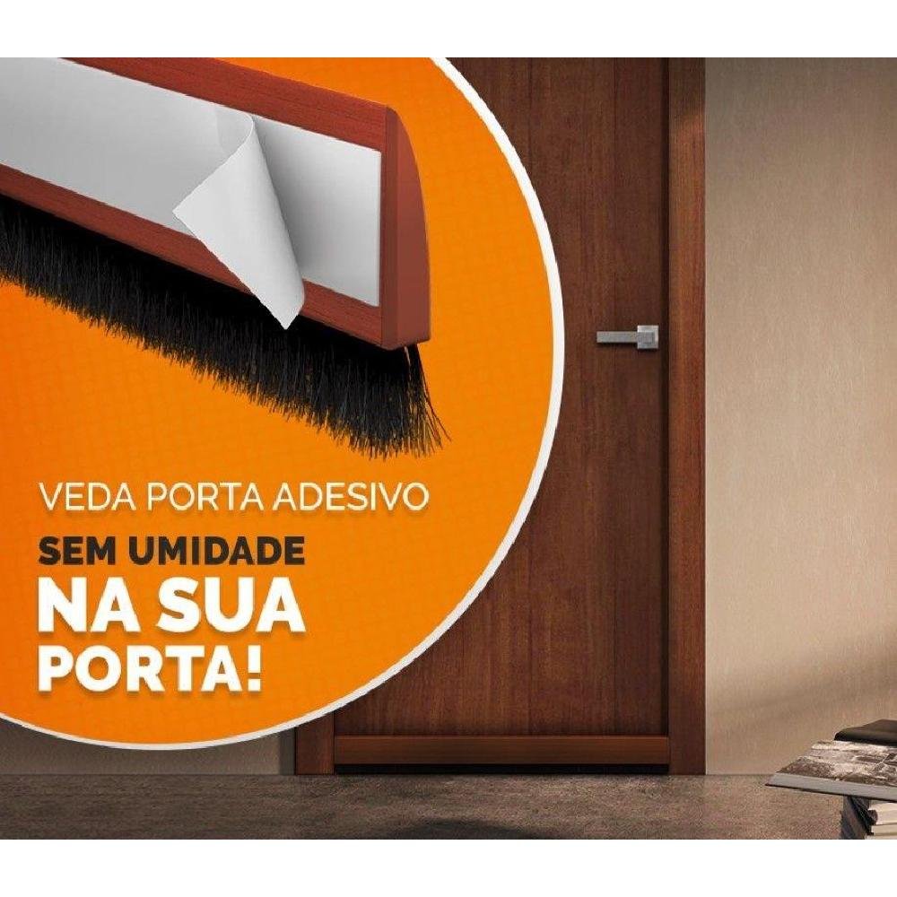 Veda Porta Adesivo 80cm Madeira - Comfort Door - Imagem zoom