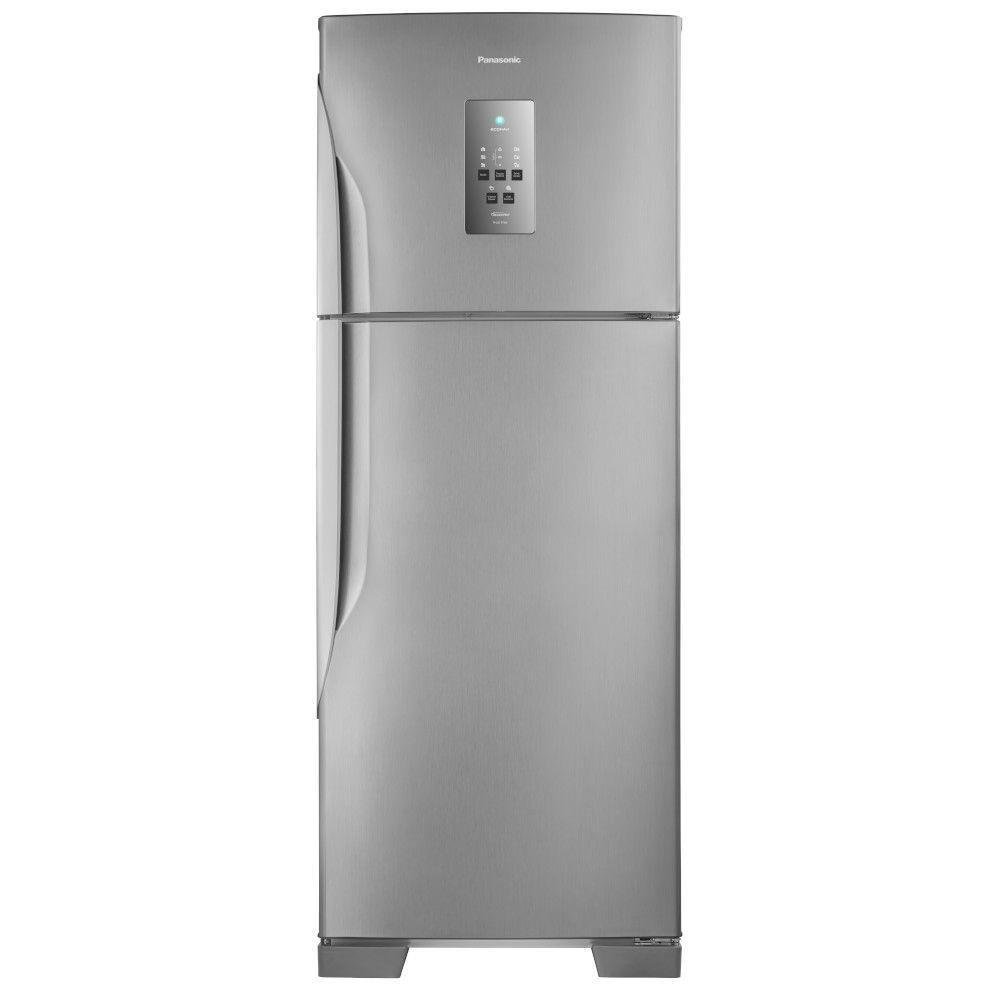 Refrigerador Panasonic BT55 Top Freezer 2 Portas Frost Free 483 Litros Aço Escovado 127V NR-BT55PV2XA - Imagem zoom