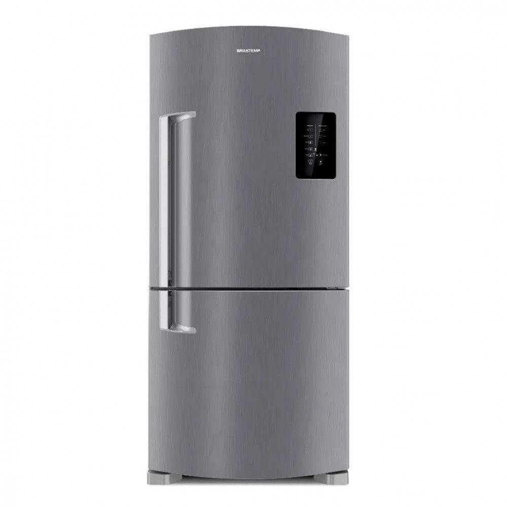 Refrigerador Brastemp Bre58ak Inverse 588l Inox 127v - Imagem zoom