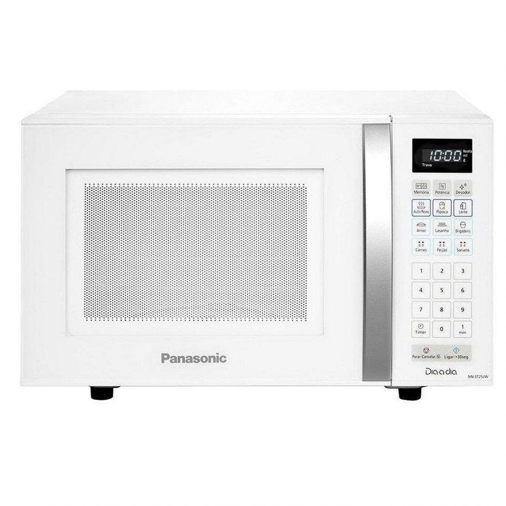 Microondas 21 Litros 700w Nnst25lw Panasonic Branco 220V - Imagem zoom