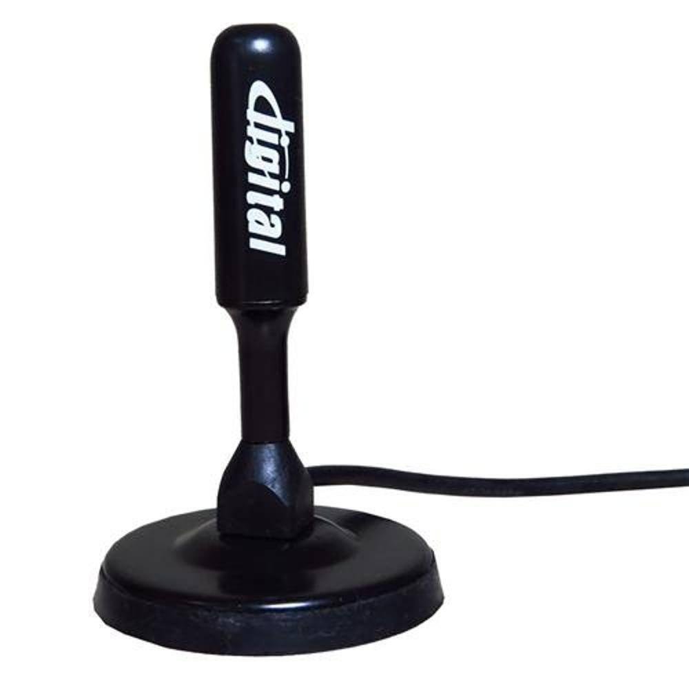 Antena Interna  Externa Hdtv Base Ima Digital 15Cm