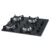 Cooktop 4 Bocas a Gás com Acendimento Superautomático Fischer Preto Bivolt 1519-5713 - Imagem 1