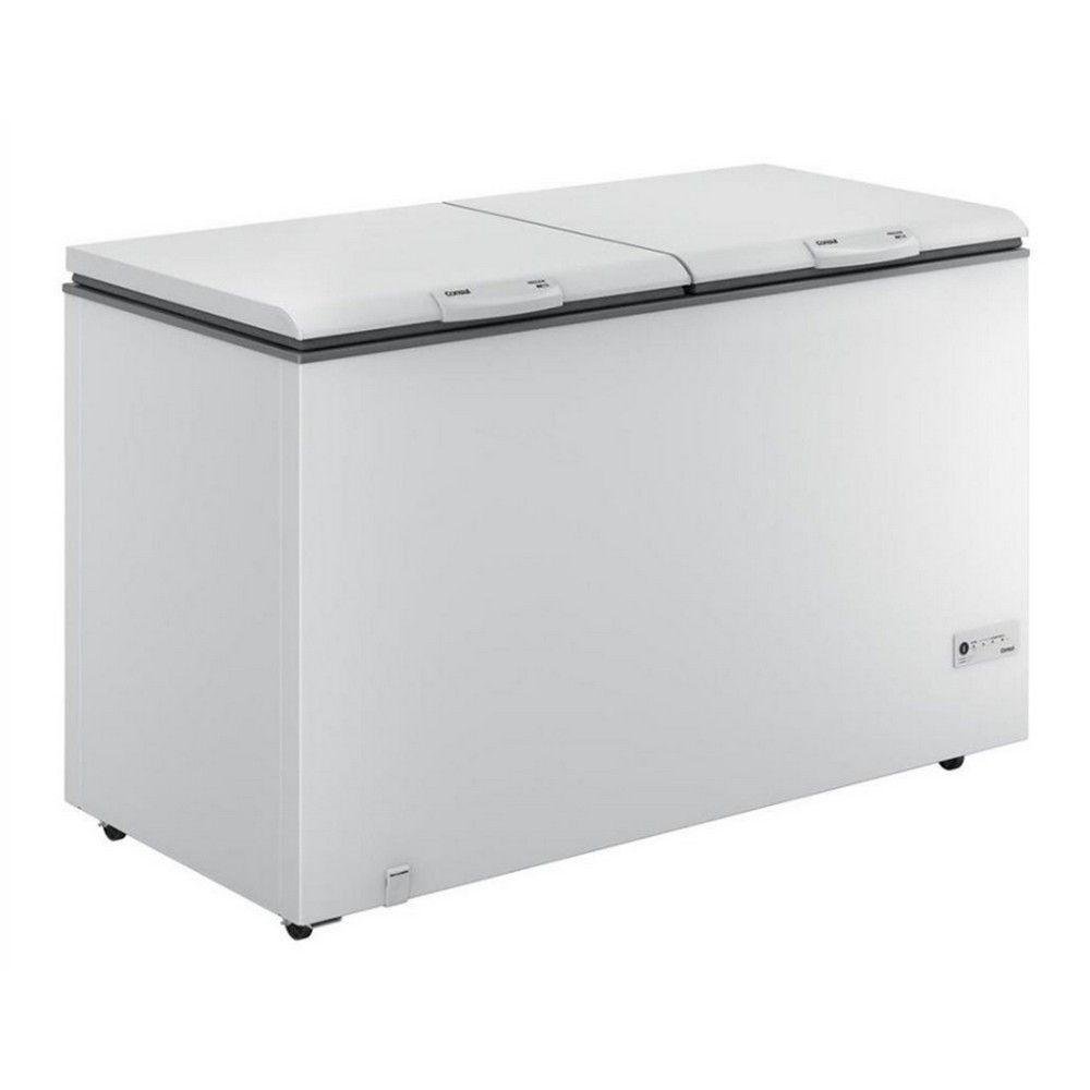 Freezer Horizontal 2 Tampas 534L Rodas Consul Branco 220v - Imagem zoom