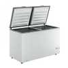 Freezer Horizontal 2 Tampas 534L Rodas Consul Branco 220v - Imagem 3