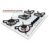 Cooktop a Gás 5 Bocas Mega Chama Bivolt D&D Metal CE05BR - Imagem 4