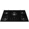 Cooktop 5B Preto Com Mesa De Vidro Tripla Chama Dako Bivolt - Imagem 1