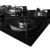 Cooktop 5B Preto Com Mesa De Vidro Tripla Chama Dako Bivolt - Imagem 4