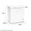 Freezer Horizontal Electrolux Branco 199 Litros Cycle Defrost He200 - 127v - Imagem 2