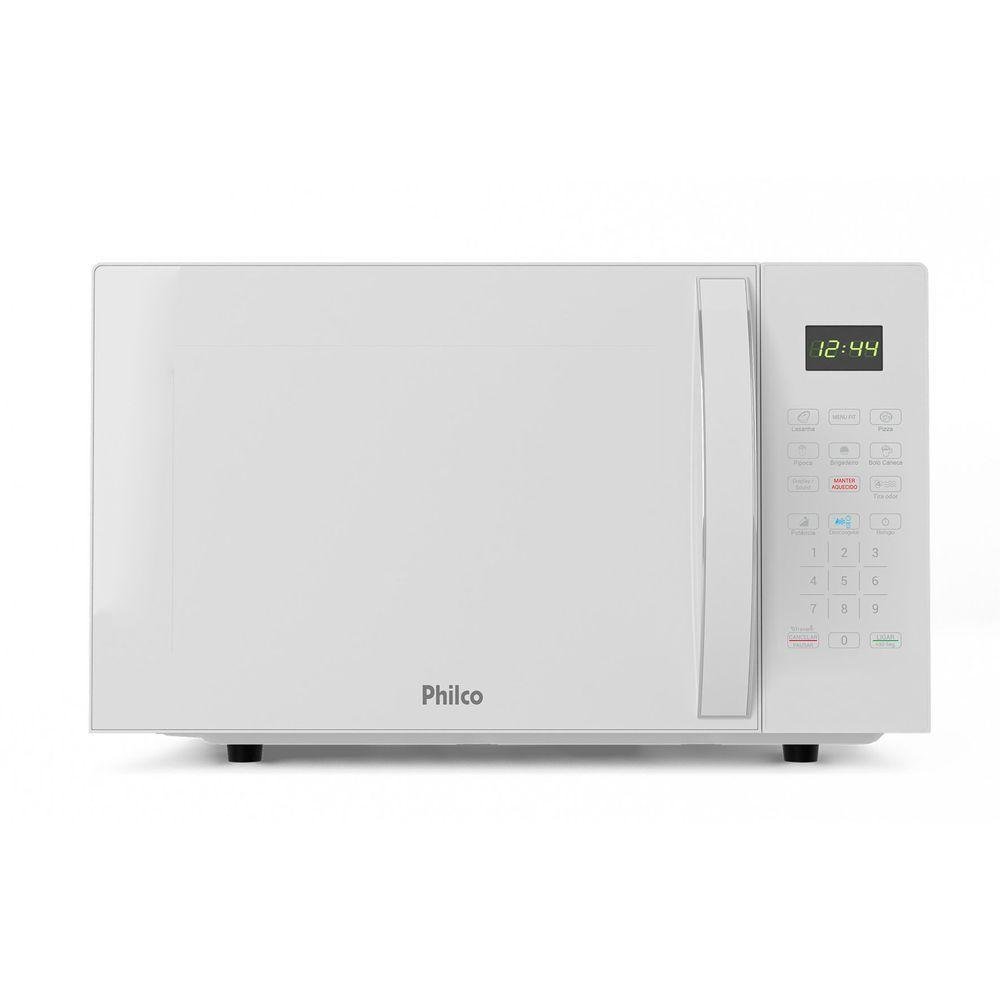 Micro-ondas Philco 25L PMO28B Limpa Fácil Branco 1100W 220V - Imagem zoom