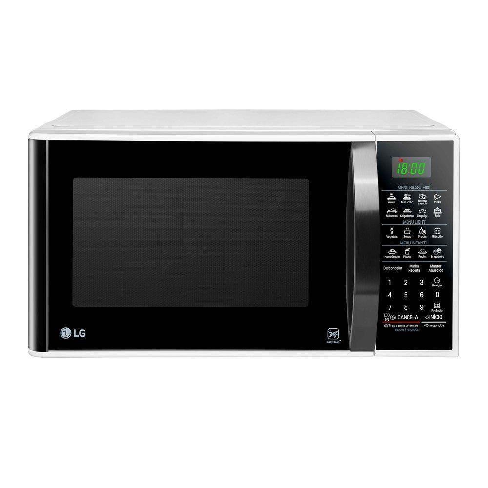 Forno Micro-ondas Solo 30 Litros Ms3091bc Lg Branco 127v - Imagem zoom