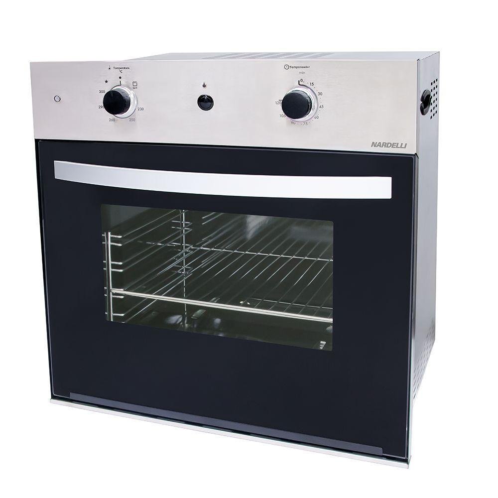 Forno a Gás de Embutir Nardelli Grill 57L Inox 220V G57 - Imagem zoom